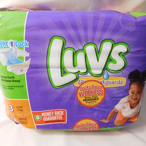 Luvs Ultra Leakguards Baby Diapers - Picture 1 of 4